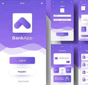 Banking App interface screenshot